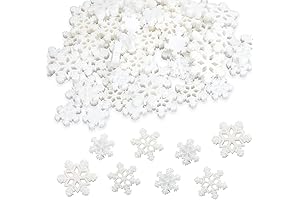 Decorative Snowflakes for Crafts, DIY, and Decorations