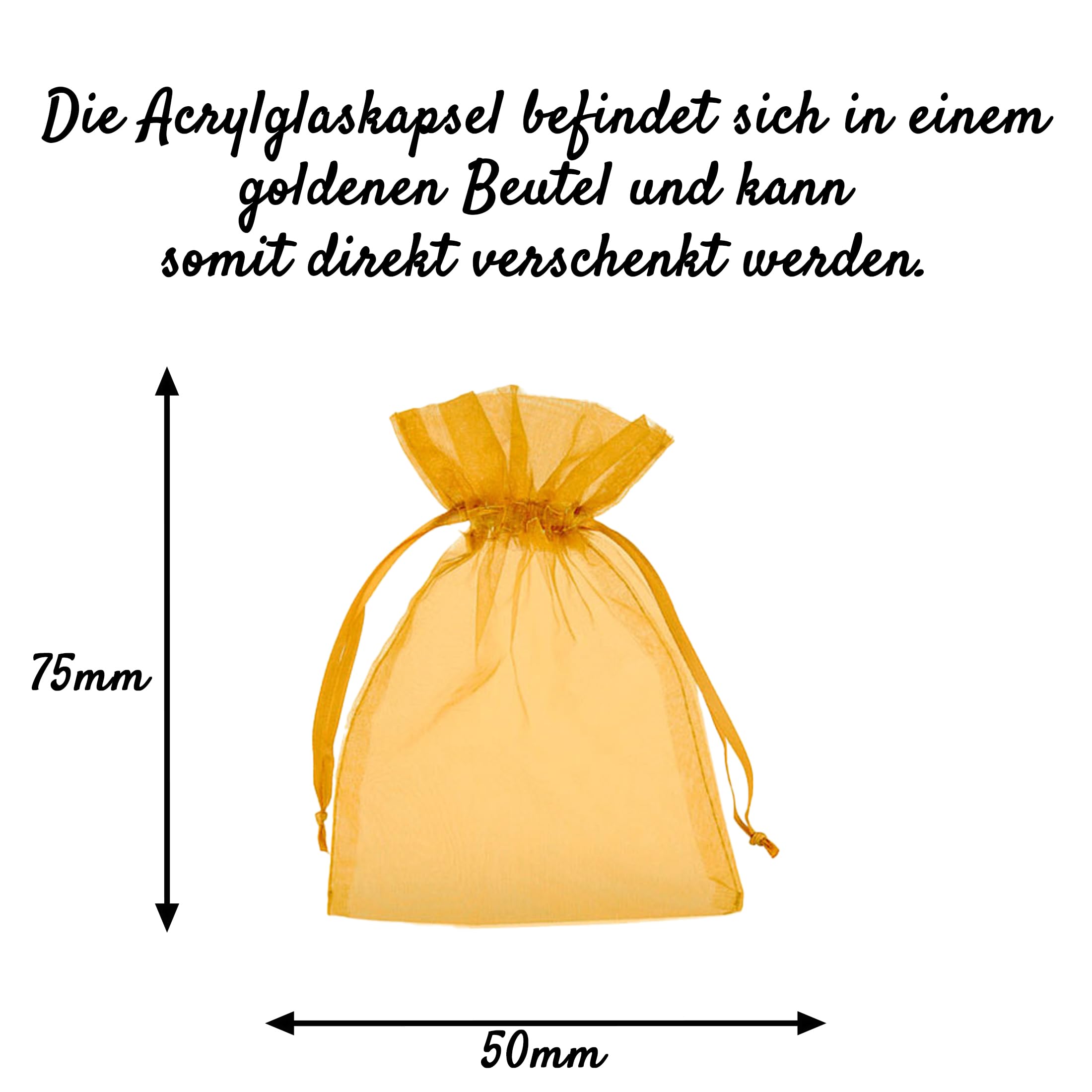 Gold als Geschenk - Goldbarren 0,5g in hochwertiger Kapsel - Echtheitsgarantie - Feingold 999.9