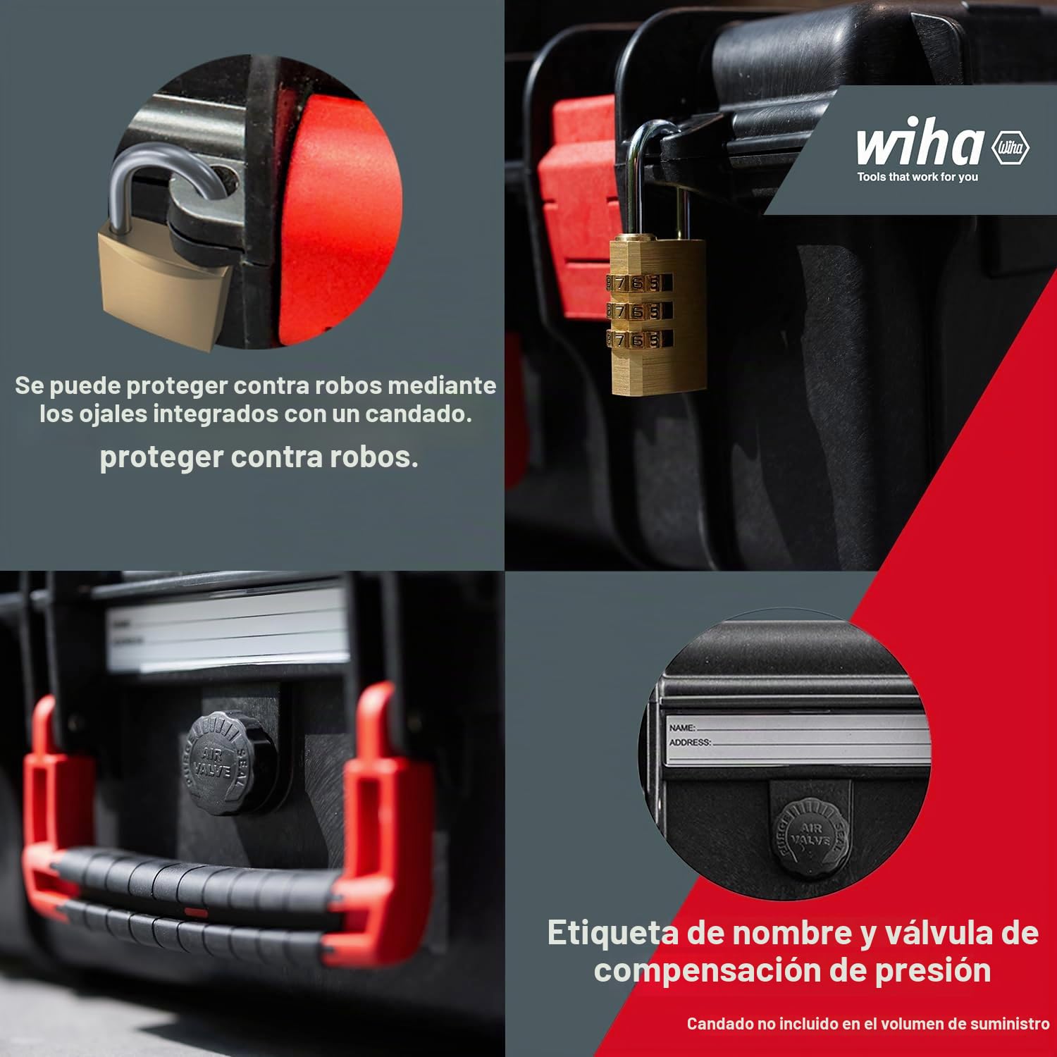 Caja de herramientas Basic Set L electric de 18 unid.