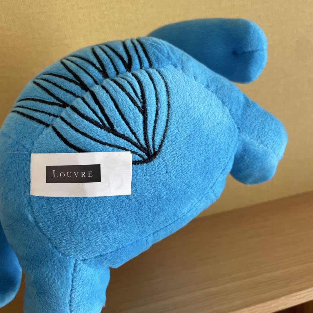Amazon.co.jp: ルーブル美術館 青いカバ ぬいぐるみ : おもちゃ