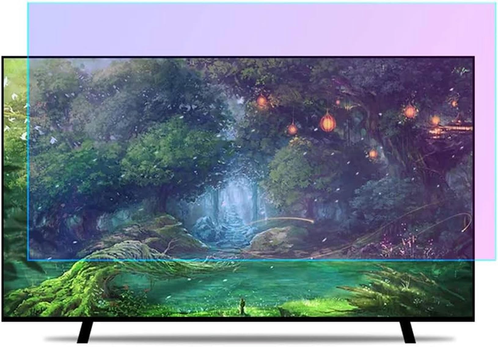protezione per schermo TV, Proteggi schermo opaco antiriflesso for protezione degli occhi a LED(32 inch 698 * 392mm)