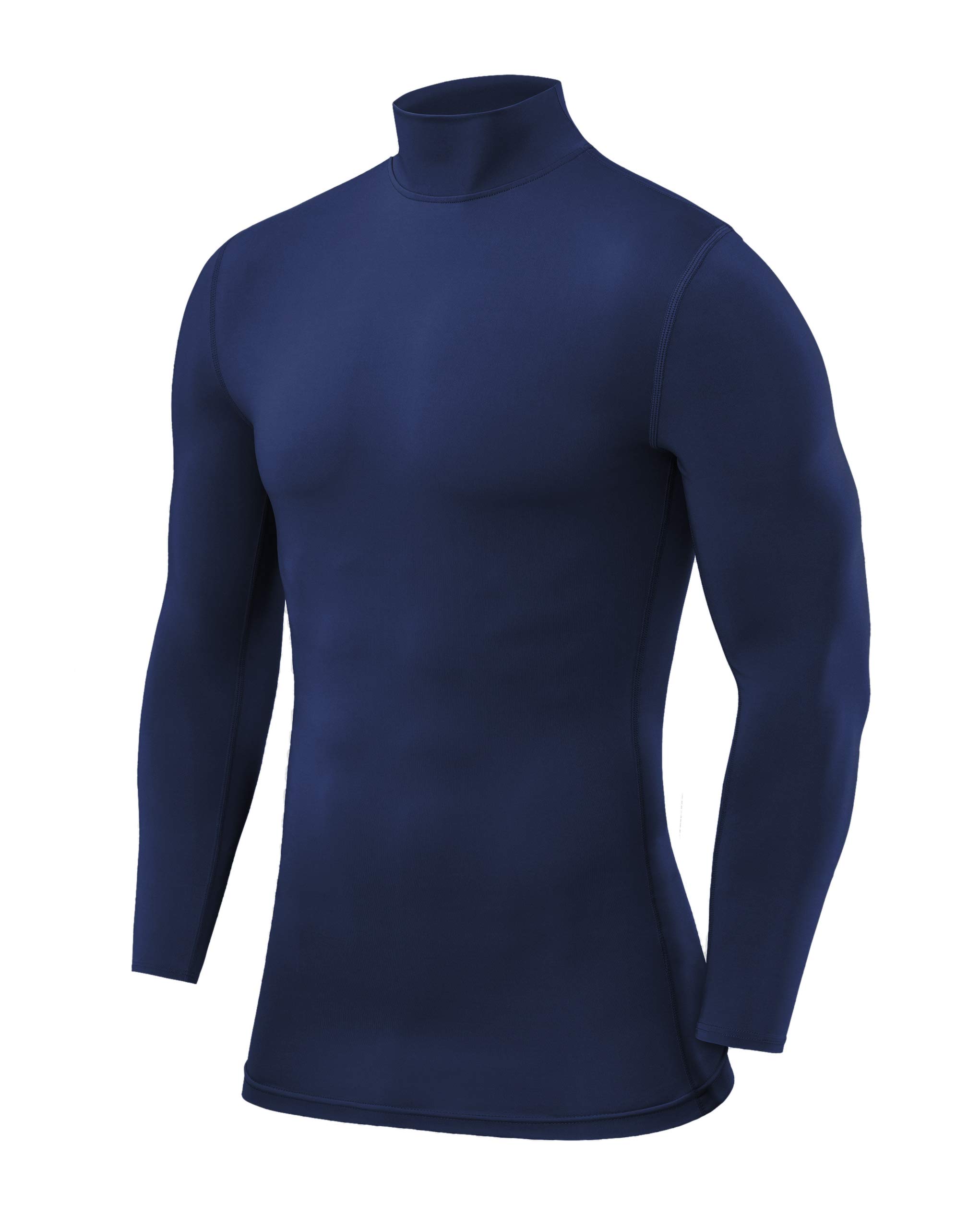 PowerLayer Maglia Termica Uomo a Manica Lunga - Maglia Compressione Uomo per Calcio e Sport - Strato Base a Maniche Lunghe - per Allenamento Corsa e Ciclismo