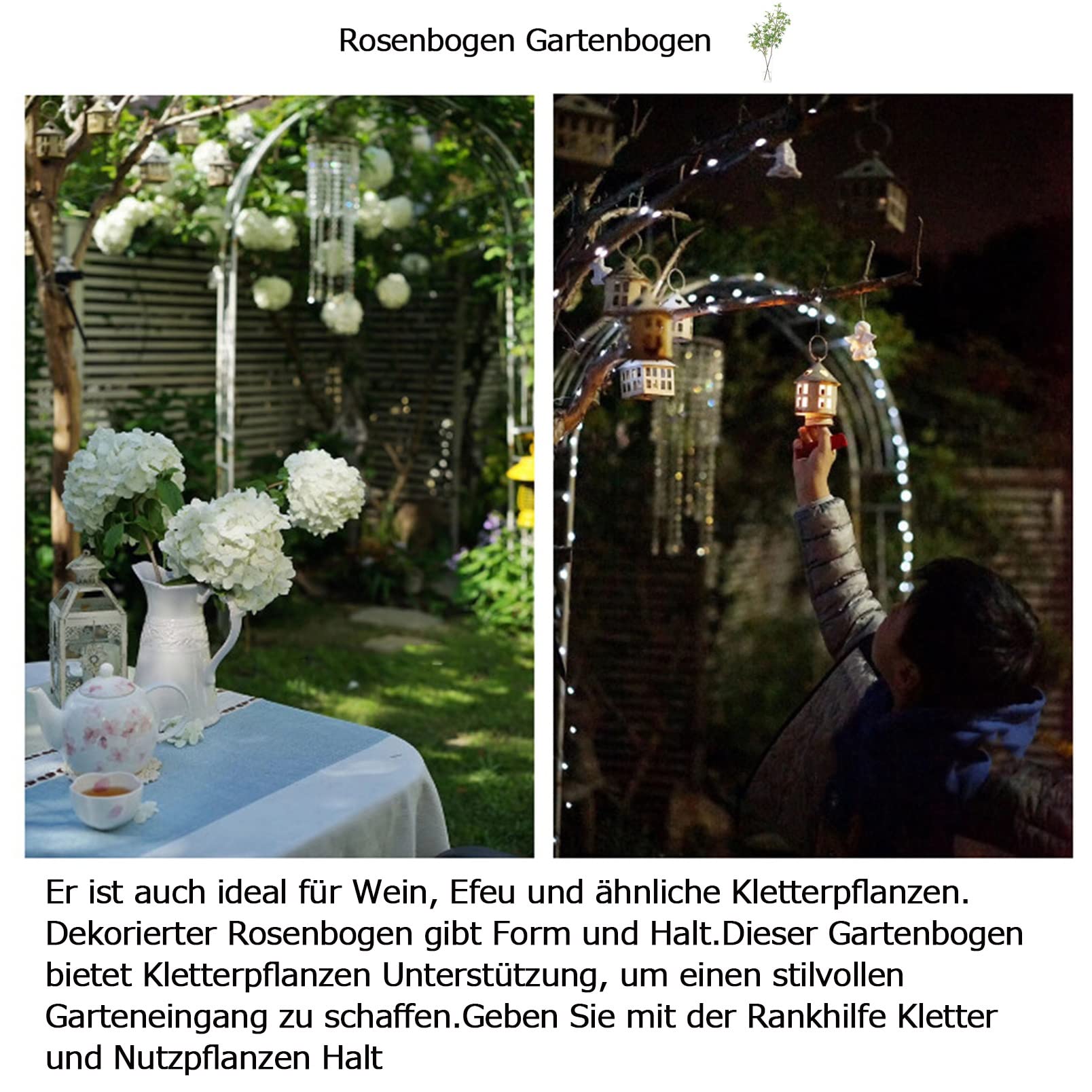 Metalowa Pergola, Łuk Ślubny, Stojaki Wspinaczkowe Do Ogrodu, Różne Rośliny Pnące, Winorośle, Rocznica, Przyjęcie Weselne, Tło Do Zdjęć, Dekoracja Świąteczna,White
