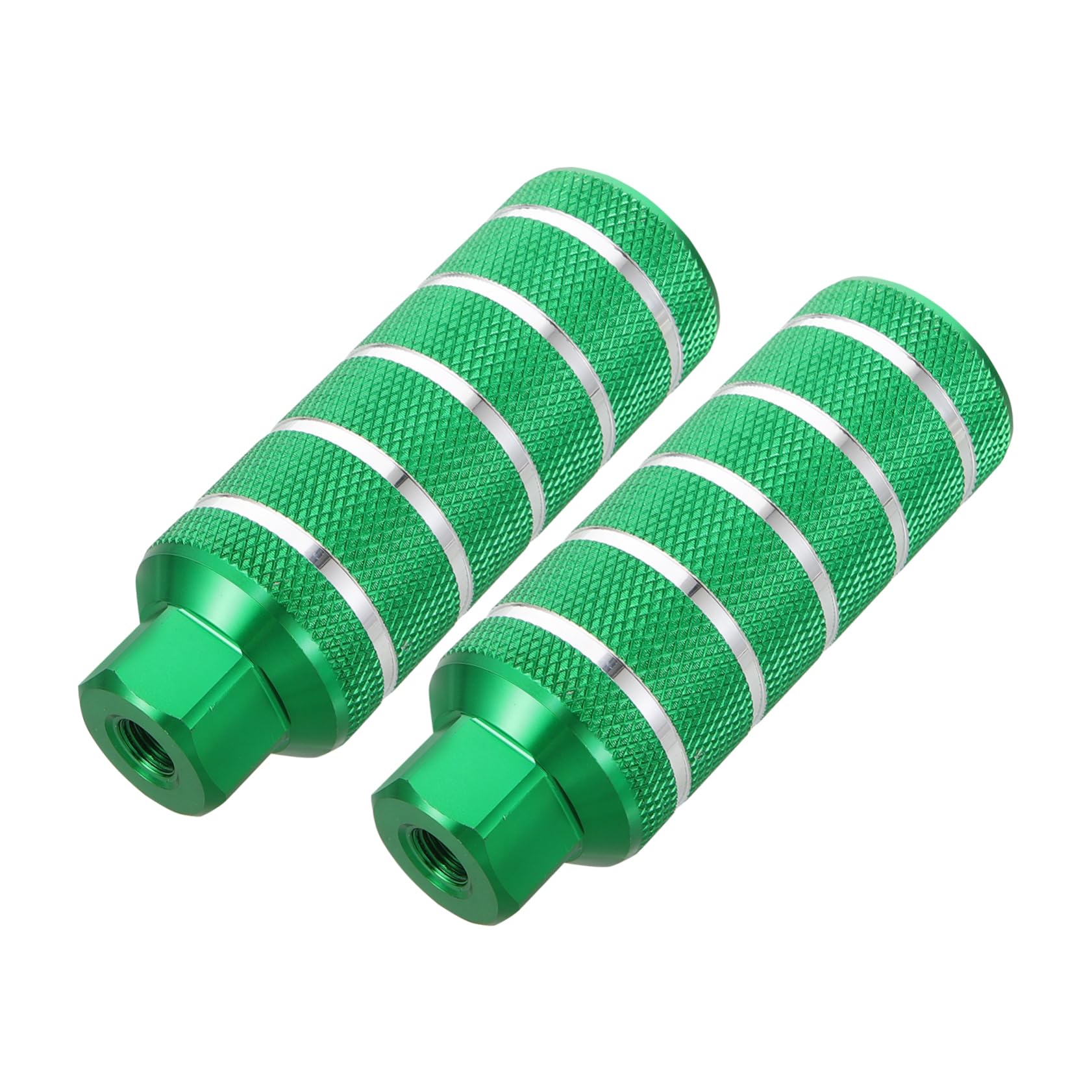 Abaodam 1 Pair Aluminum Alloy Bike Rear Foot Pedals Folding Bike Pegs Sturdy Wear-Resistant for Compact Bicycles