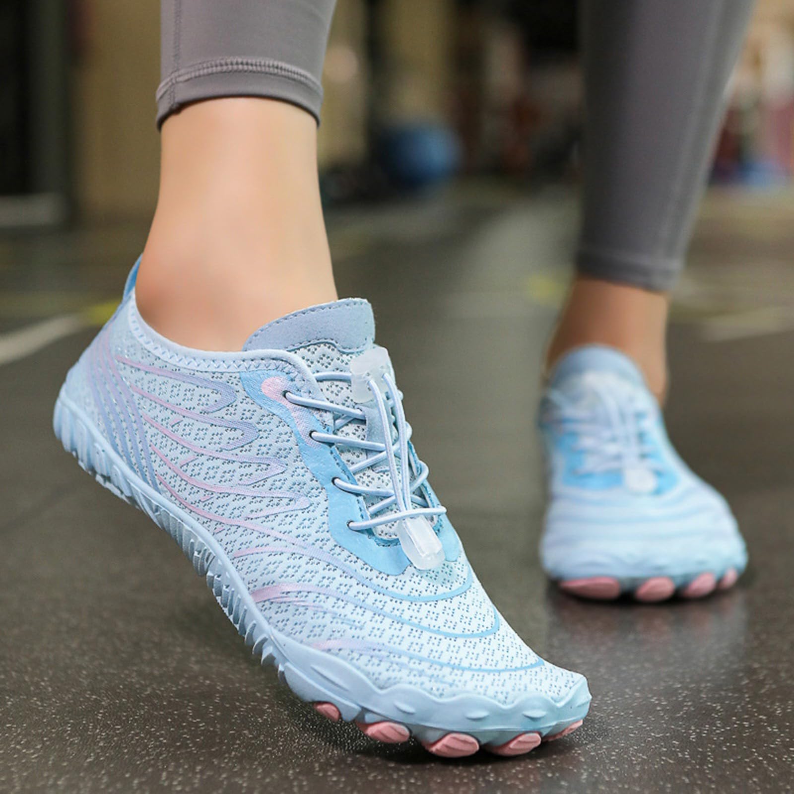 Zapatos de agua Zapatos Acuáticos para Mujeres y Hombres de Playa Descalzo Deportes al aire libre de verano para senderismo, Natación, Playa, río, Piscina, Lago, Barefoot Shoes