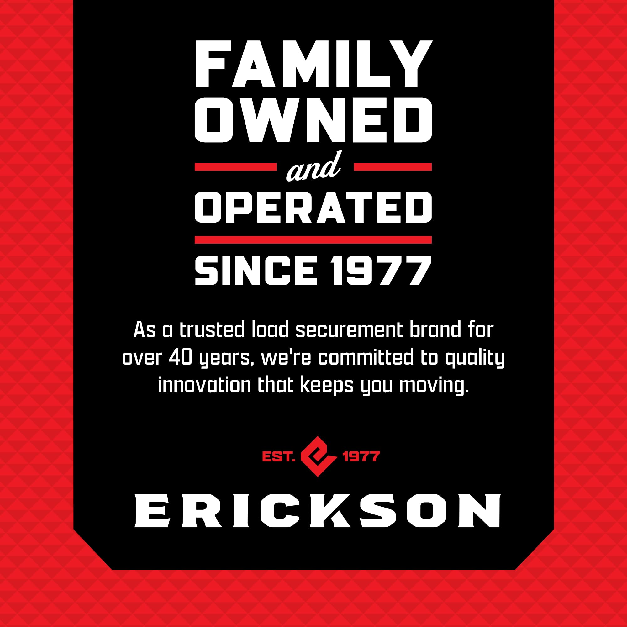 Erickson 09160 Rueda Chock Kit de Sujeción