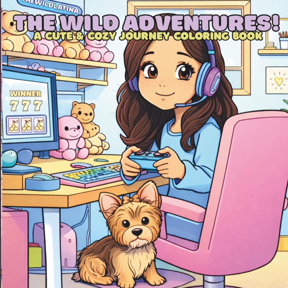 The Wild Adventures!: A Cute & Cozy Journey Coloring Book