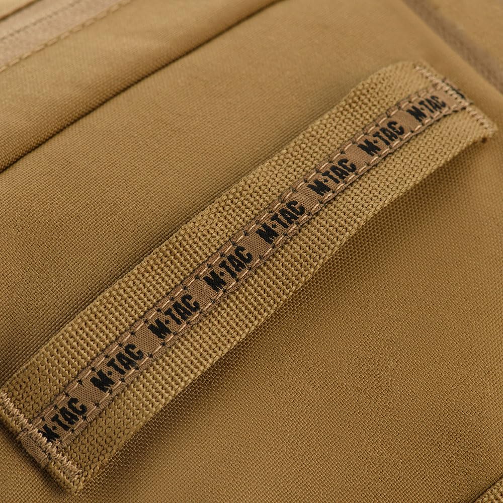 M-Tac Taktyczna kosmetyczka Elite Gen.II – podróżna i wojskowa kosmetyczka, Cordura 500D, wodoszczelna, kompaktowa, do użytku na zewnątrz, na kemping, Bundeswehrę i Airsoft, Coyote
