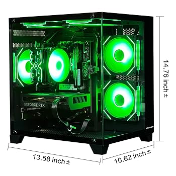 Amazon.com: ALCPOK Gaming PC Desktop Computer,Core i5 14400F