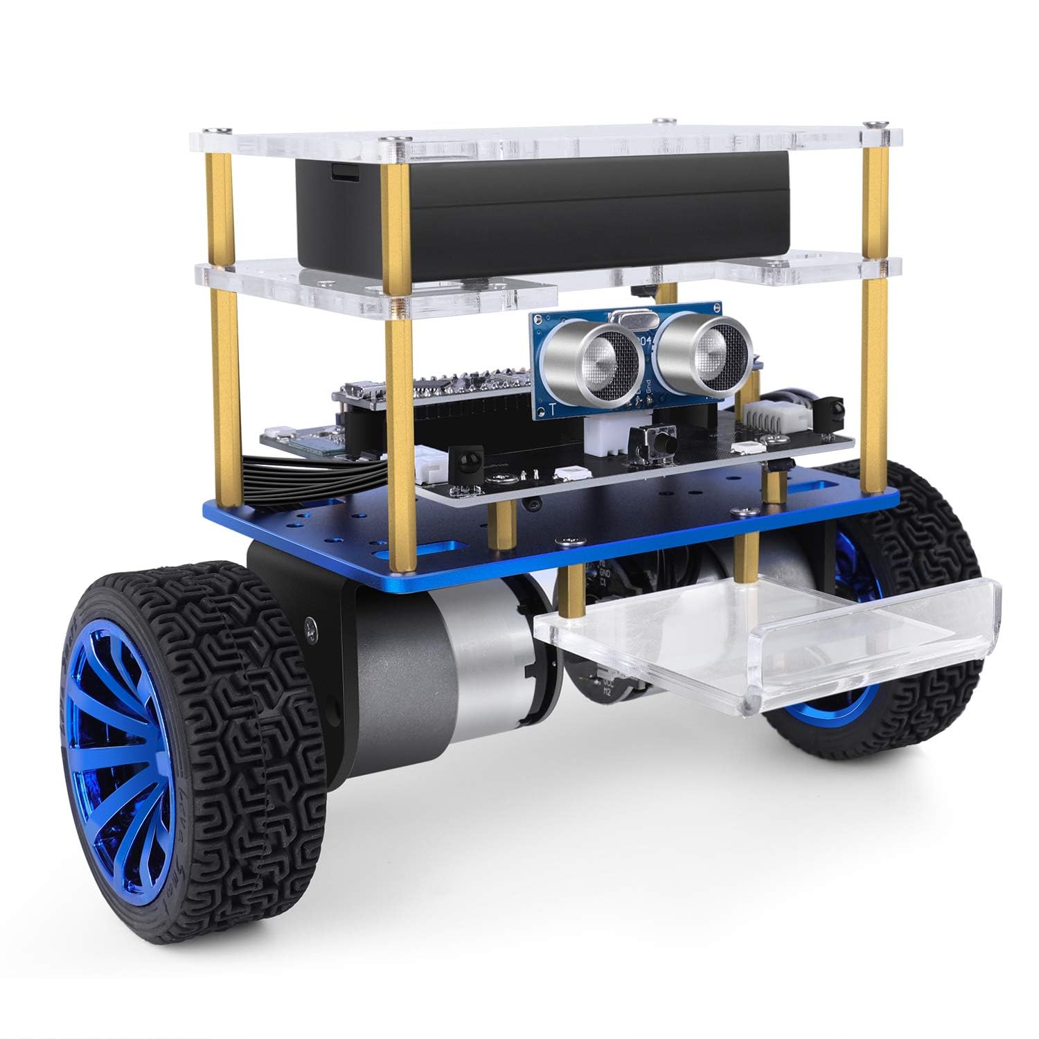ELEGOO Tumbller Selbstbalancierender Roboter Auto Kit Kompatibel mit Arduino IDE, Mint Lernspielzeug STEM Kit für Kinder und Erwachsene