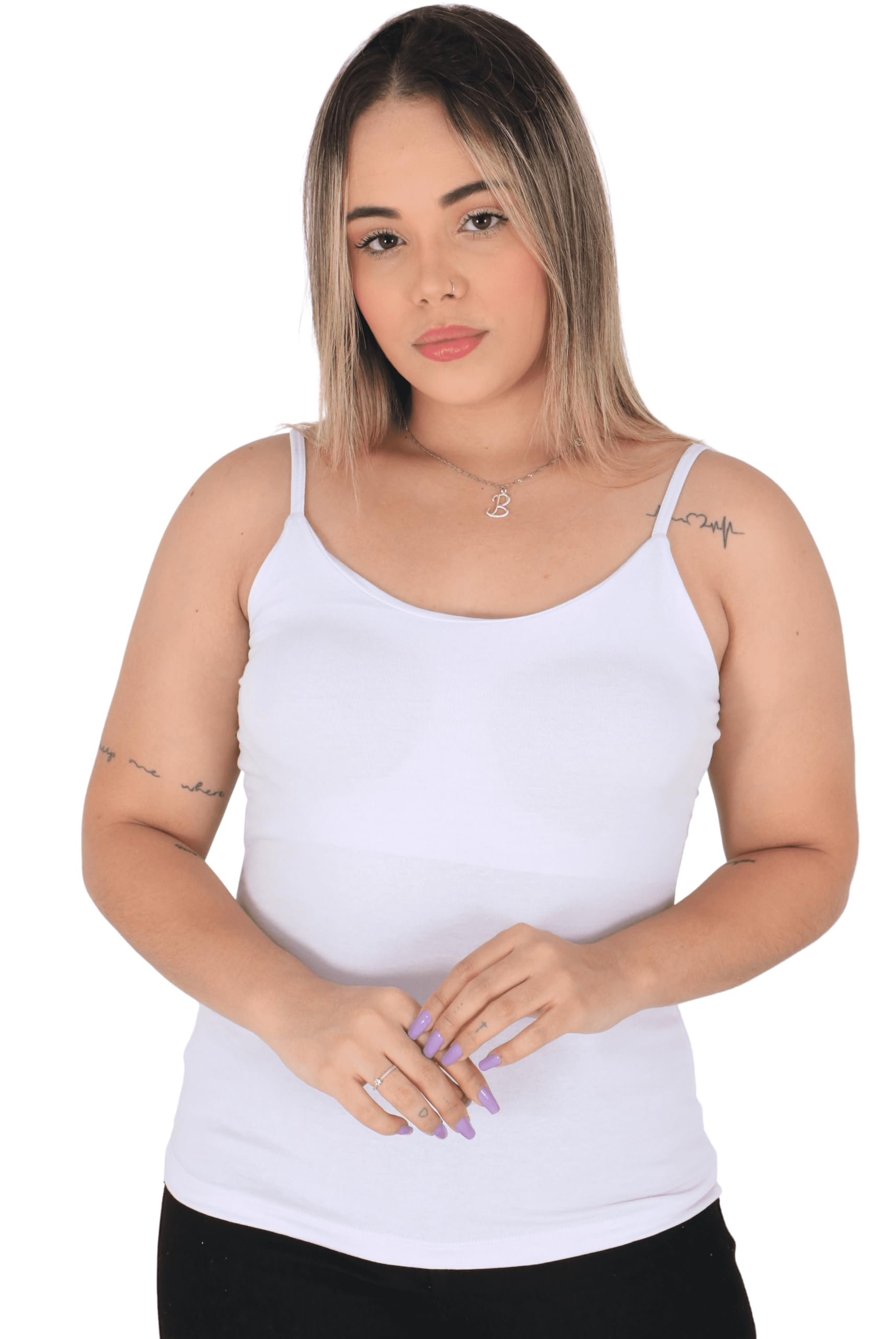 Aristem Kit 3 Blusinhas de Bojo Linha Verão Feminina Justinha Alç...