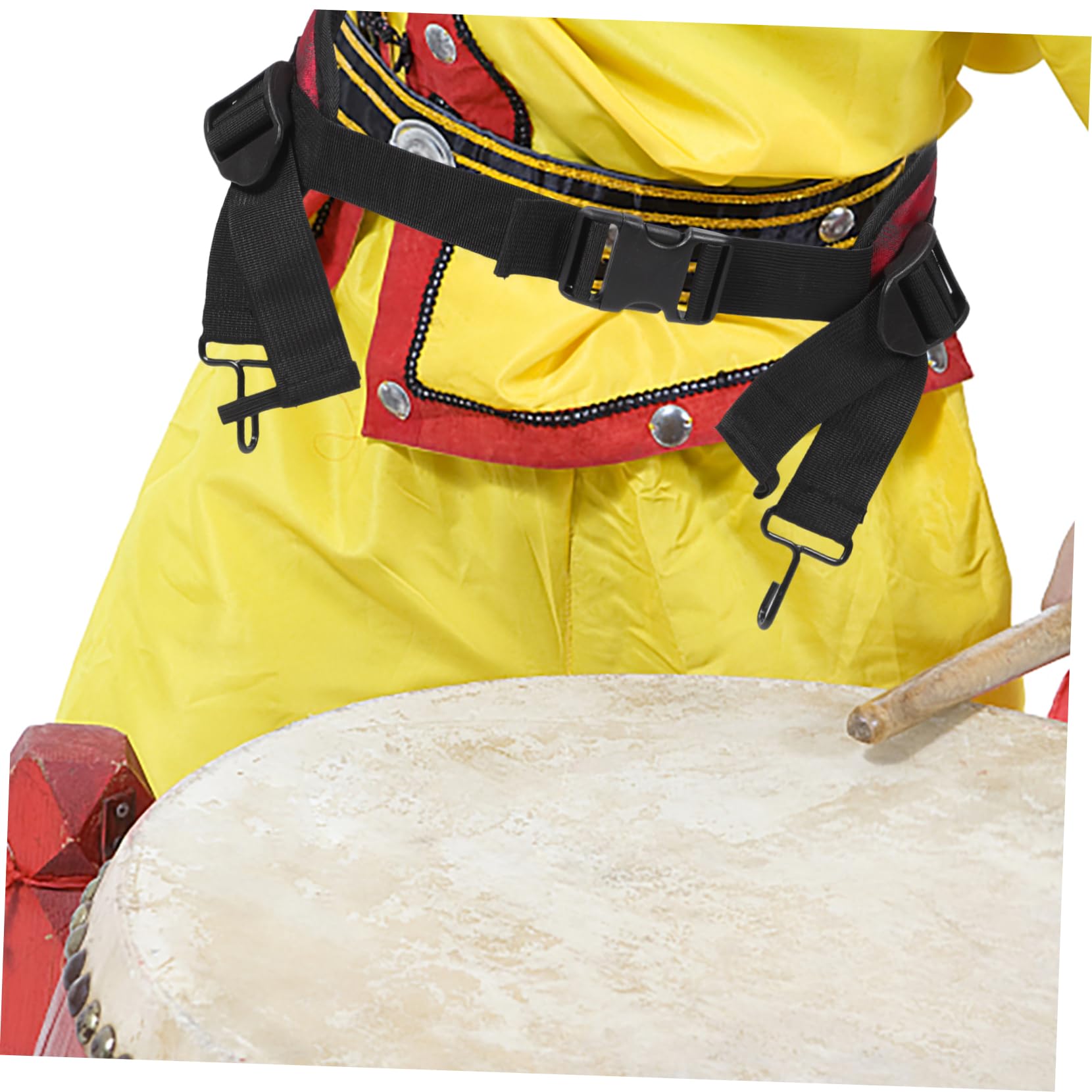 BESPORTBLE Trommelgurt Verstellbar Für Djembe Handtrommeln Mit Robustem Gurt Und Haken Aus Netzgewebe Und Metall Passend Für Trommeln Handtrommeln Ein Unverzichtbares Accessoire Ihre