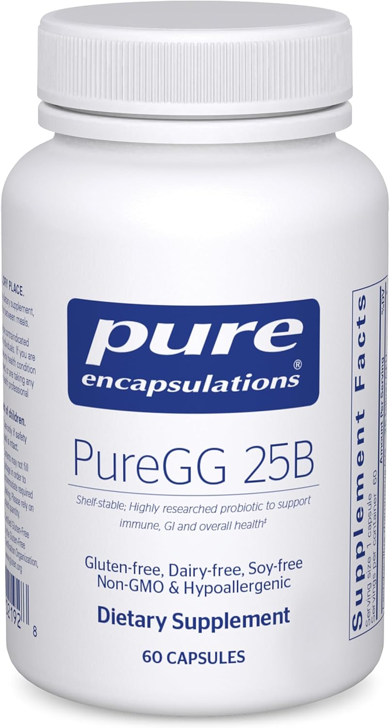 Pure Encapsulations PureGG 25B | Promotes GI and Immune Health Across All Ages | 60 Capsules