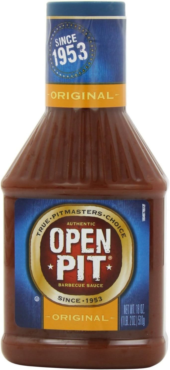 Open Pit Barbecue Sauce Original 18 Oz - 4 Pack