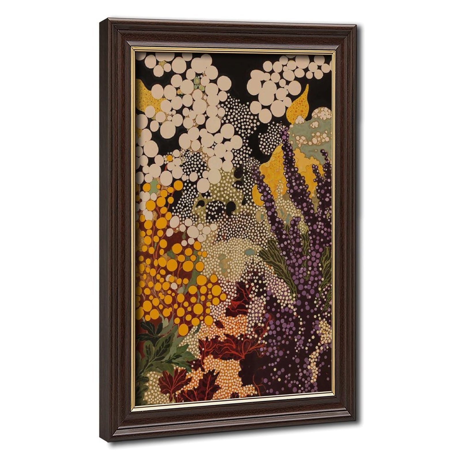 Bareronor Botanical Floral Poster Canvas Poster Bedroom Decor Landscape Office Room Decor Gift 24" L X 36" W