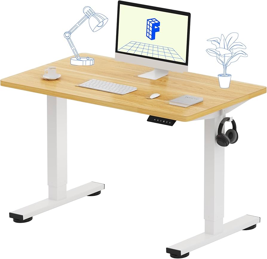 Amazon.com: FLEXISPOT EN1 One-Piece Standing Desk 40 x 24 Inches