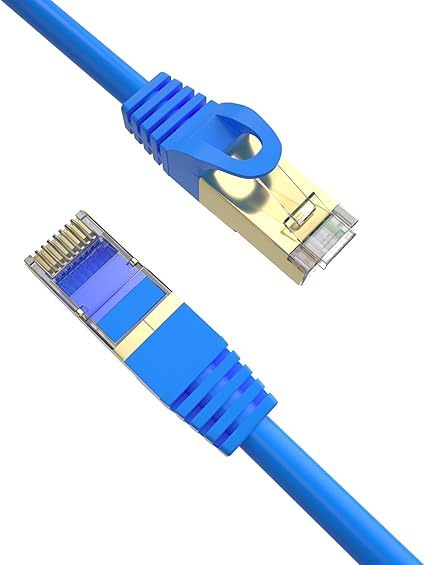 Amazon Postta Lanケーブル Cat7 ギガビット10gbps 600mhz カテゴリー７ イーサネットケーブル ブルー 3m Postta Lanケーブル 通販