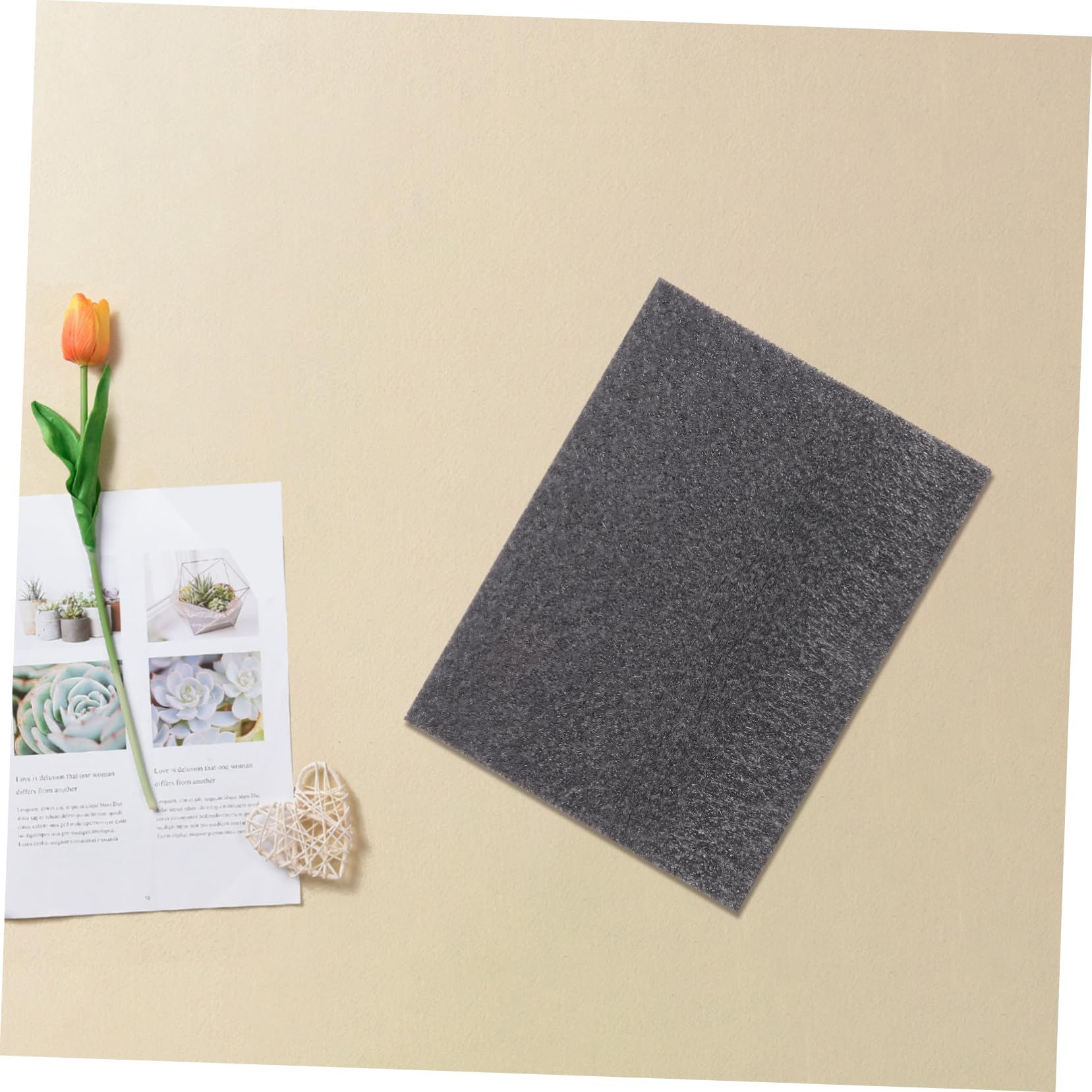Artibetter 2pièces Mousse Pour Loisirs Créatifs Doublure Coton Perlé Inserts De Protection Légères Et Flexibles