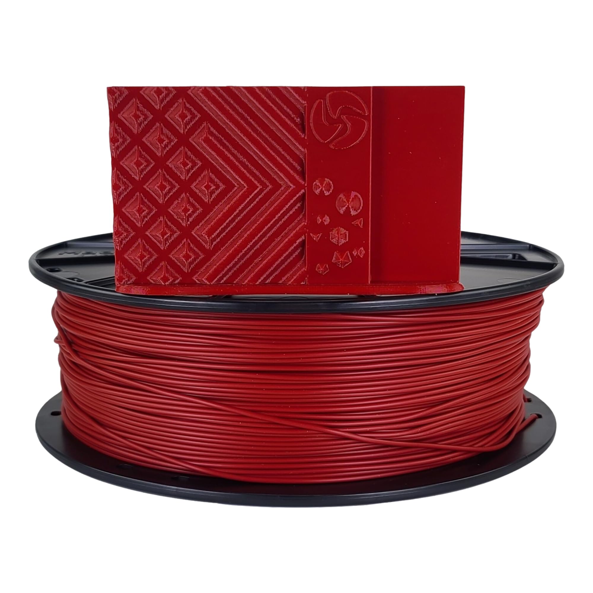 3D-Fuel Tough Pro PLA+ Filament for 3D Printing, Made in The USA, 3D Printer Filament, Dimensional Accuracy +/- 0.02 mm, 1.75 mm, 1 kg Spool, Iron Red