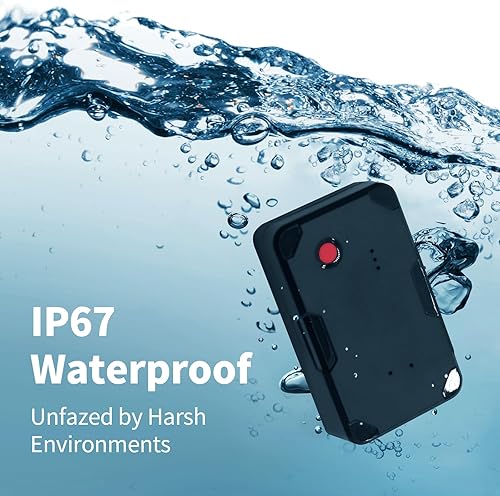 Miniatura 12 de Rastreador GPS para vehículos, sin tarifa mensual, sin suscripción, seguimiento en tiempo real, SIM 4G y datos incluidos, historial de viaje