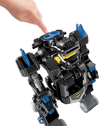 Miniatura 3 de Batbot de Fisher Price Imaginext, Estándar, Negro, azul, gris, amarillo