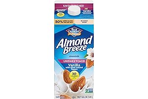 Almond Breeze Blue Diamond Almond Milk: A Plant-Powered Beverage Choice