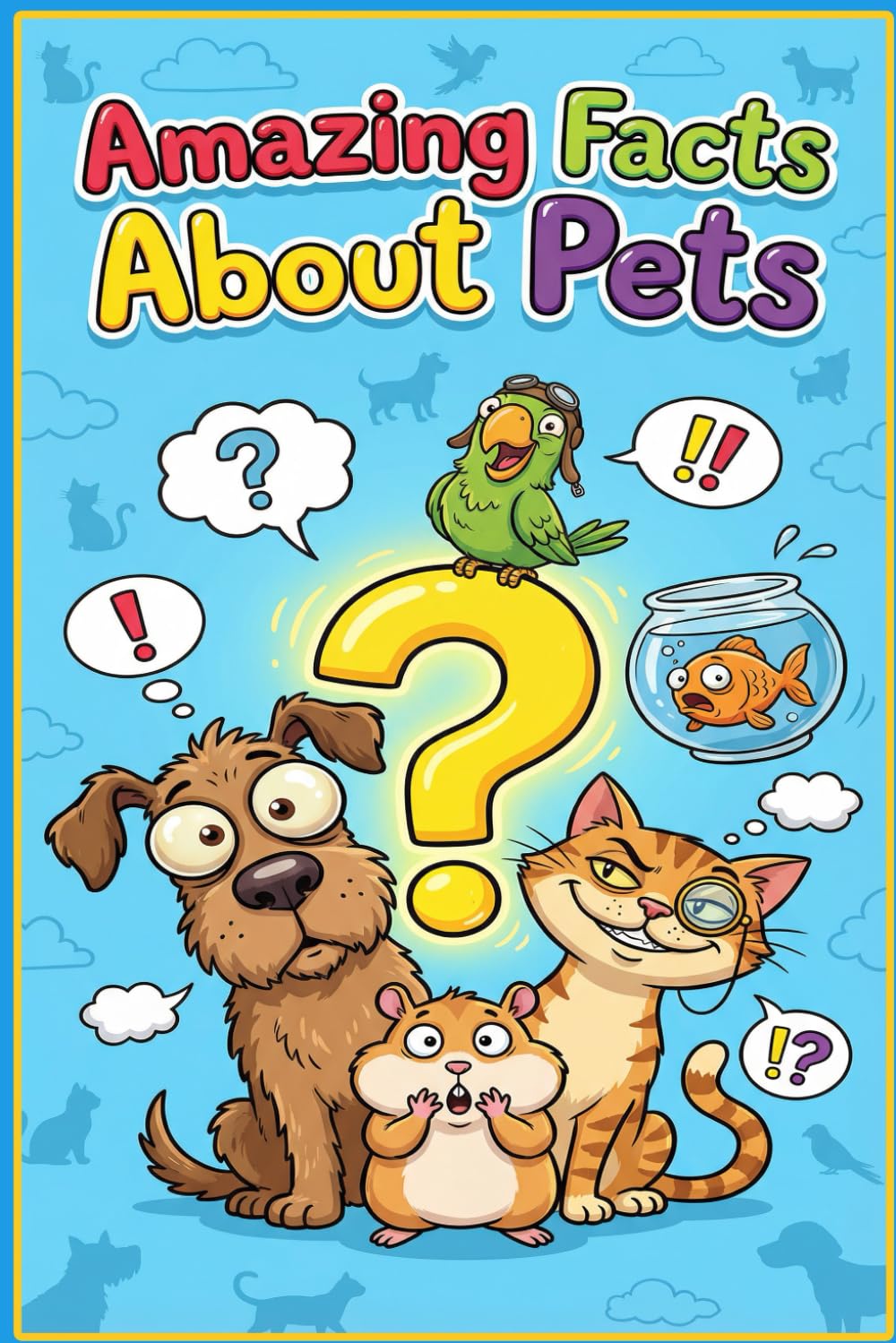 Amazing Facts About Pets: 250 Fascinating Facts About Dogs, Cats, Birds, Fish, Rabbits & More | Fun Educational Book: The Ultimate Pet Encyclopedia ... Glossary | Perfect Gift for Curious Children