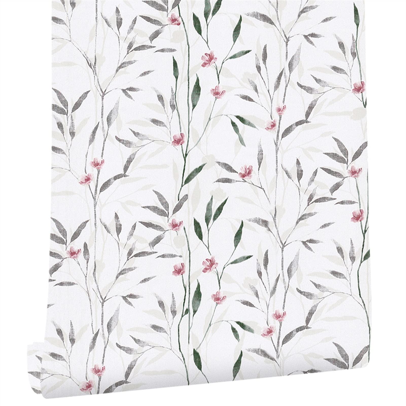 Pegatinas de Pared Pegatinas de pared para dormitorio Sala de estar Pelar y palo Floral hoja papel tapiz pared vinilo auto adhesivo papel de pared diseño para paredes baño baño decoración Adhesivos Pa