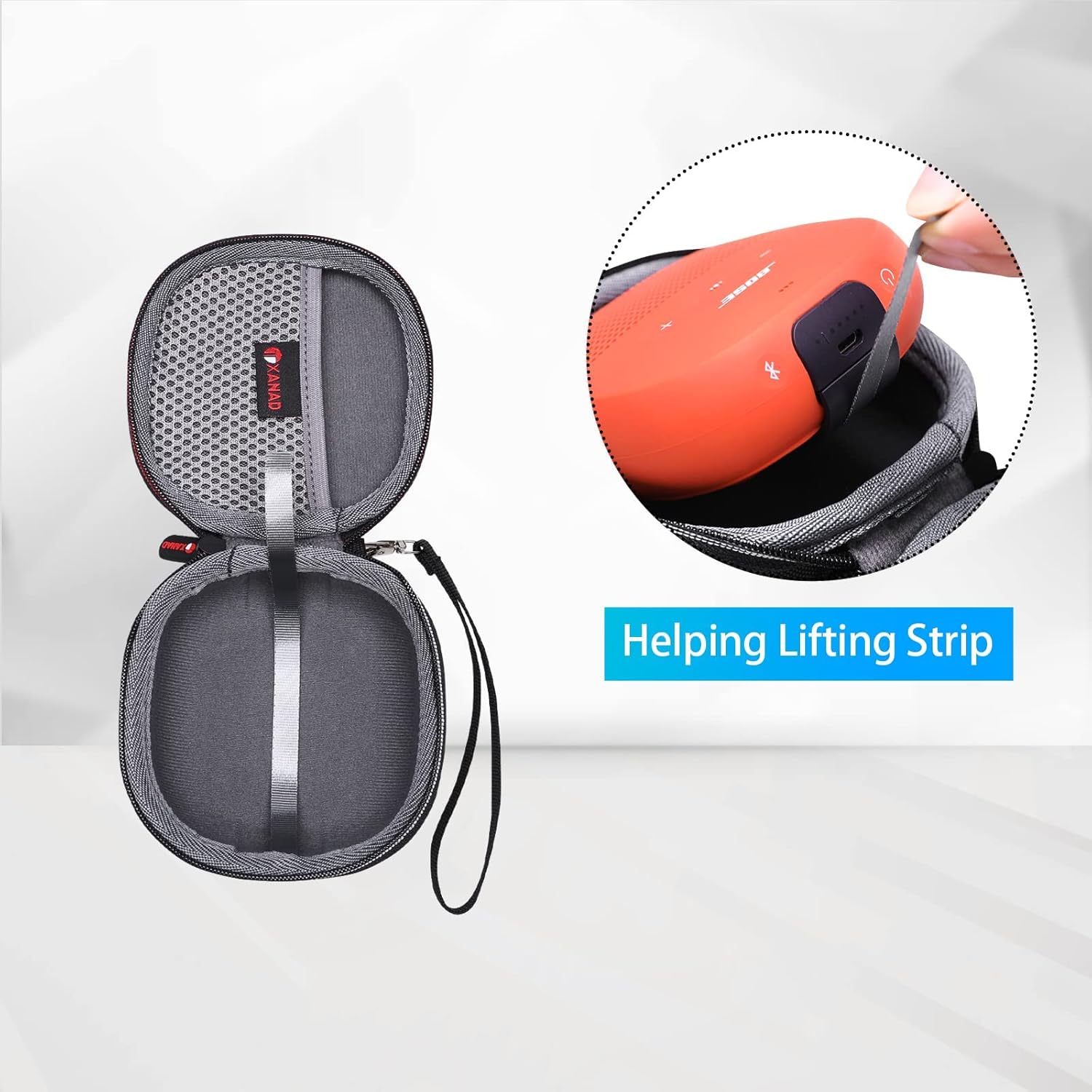 XANAD Hard Case for Bose SoundLink Micro Bluetooth Speaker - Storage Protective Travel Carrying Bag - Image 3
