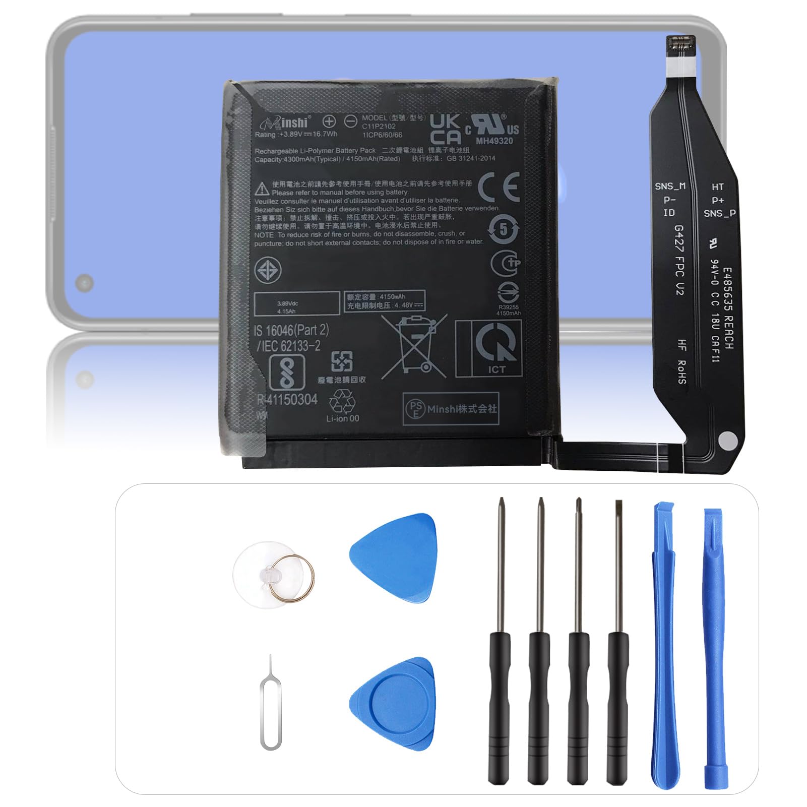 Amazon | ASUS対応 C11P2102 Zenfone9 ZS696KS バッテリー - 3.89V
