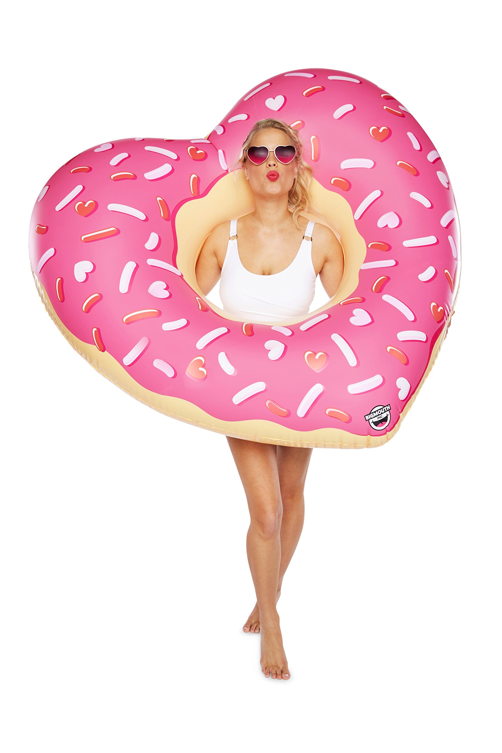 Amazon.co.jp: BigMouth Inc Giant Heart Donut Pool Float 4-foot Amazon.co.jp: BigMouth Inc Giant Heart Donut Pool Float 4-foot