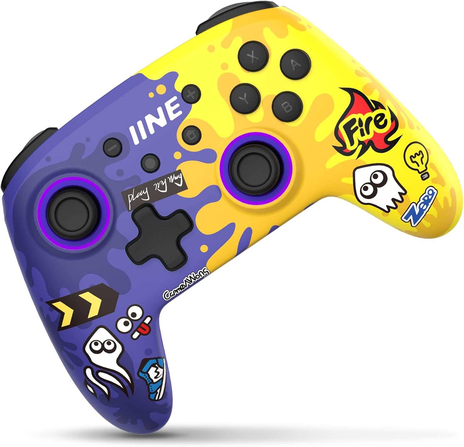 IINE Wireless Pro Controller Gamepad Compatible with Nintendo Switch