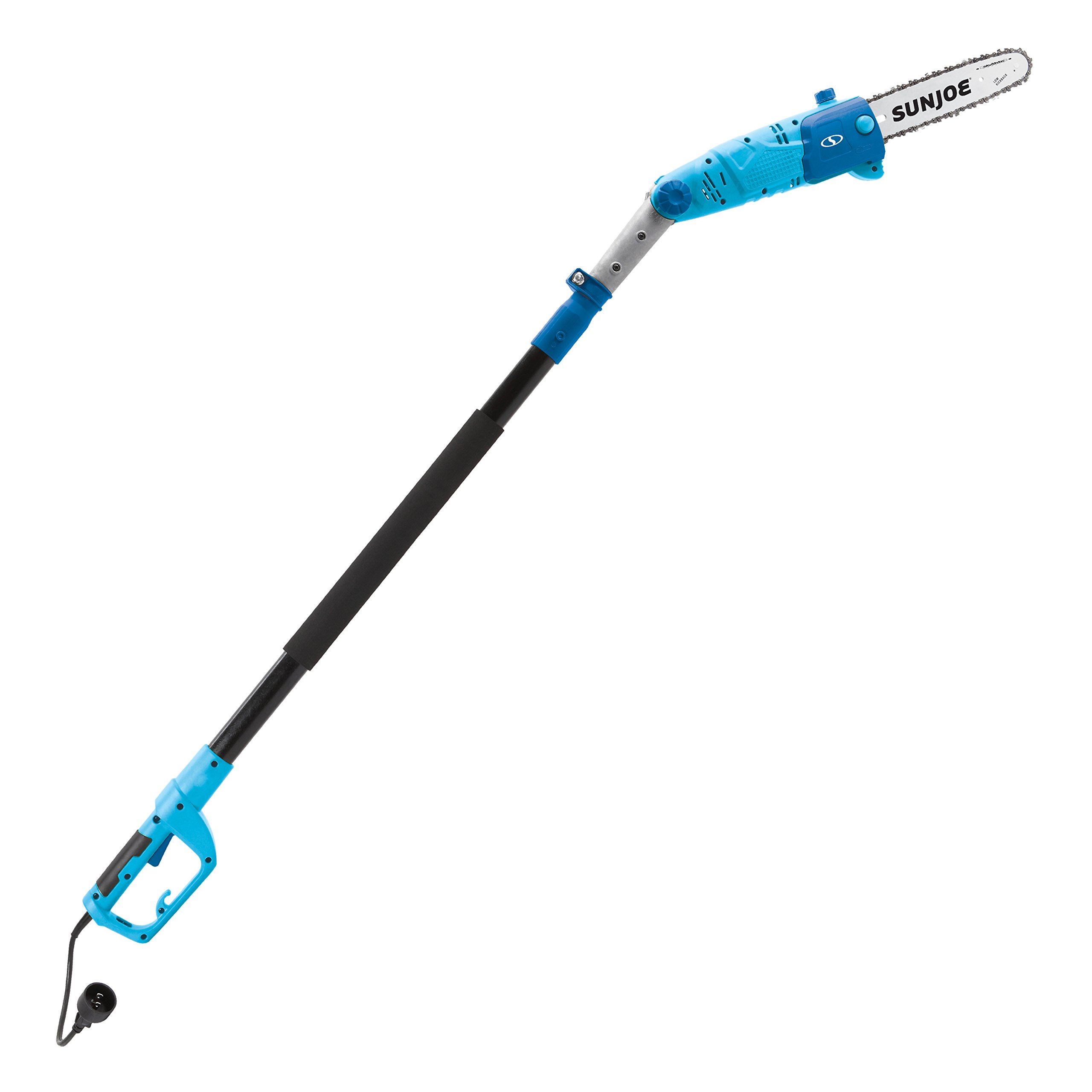 Snow Joe SWJ803E-BLU-RM T-SWJ803E-RM-BL Pole Chain Saw, 10", Blue