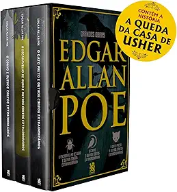 Grandes Obras de Edgar Allan Poe - Box com 3 Livros
