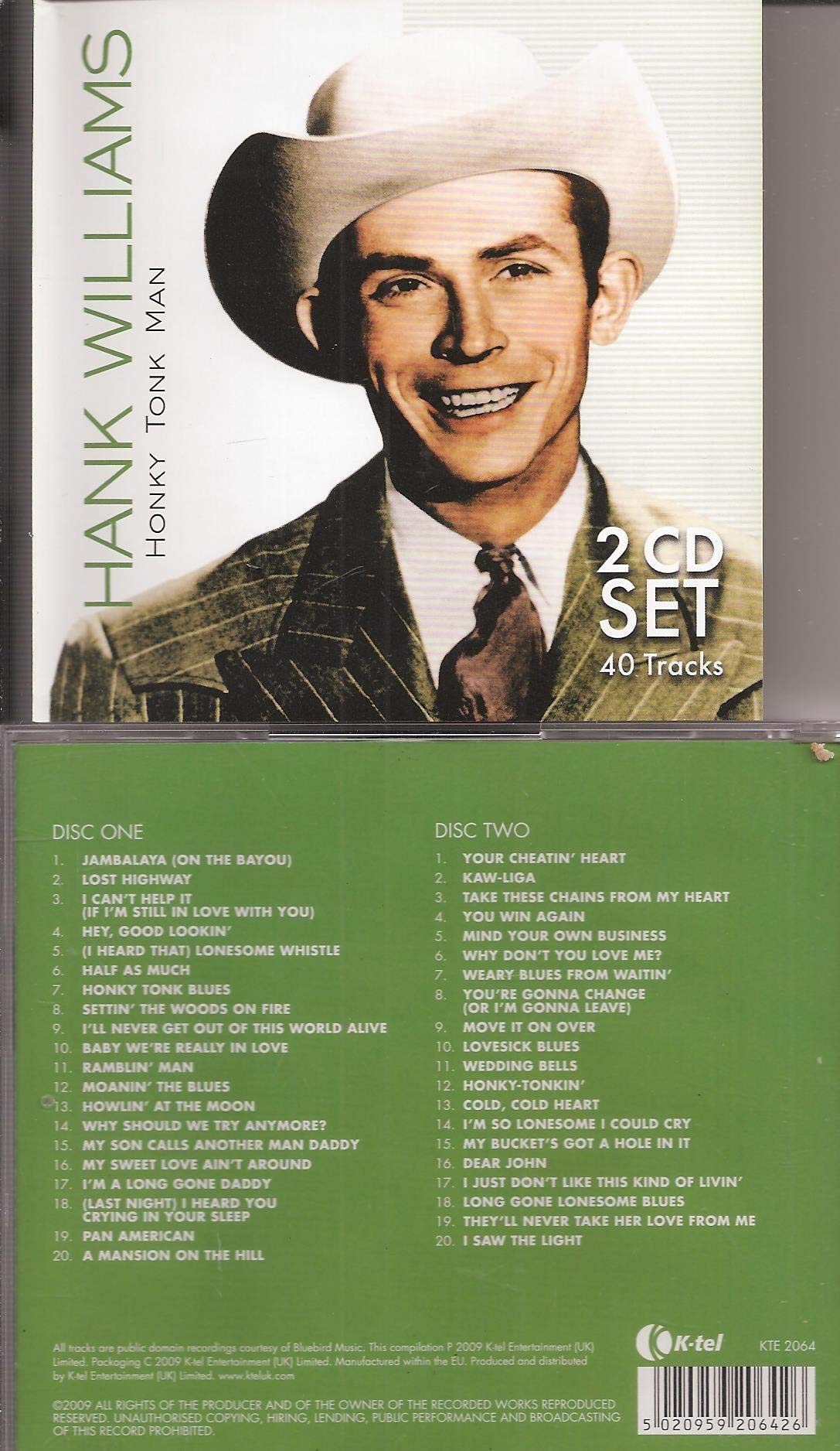 HONKY TONK MAN [2 CD-40 TRACKS] [Audio CD]