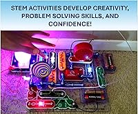 Vista 6 de Snap Circuits Kit de Exploración de Electrónica de Luz Más de 175 Emocionantes Proyectos STEM Manual de Proyectos a Todo Color Más de 55