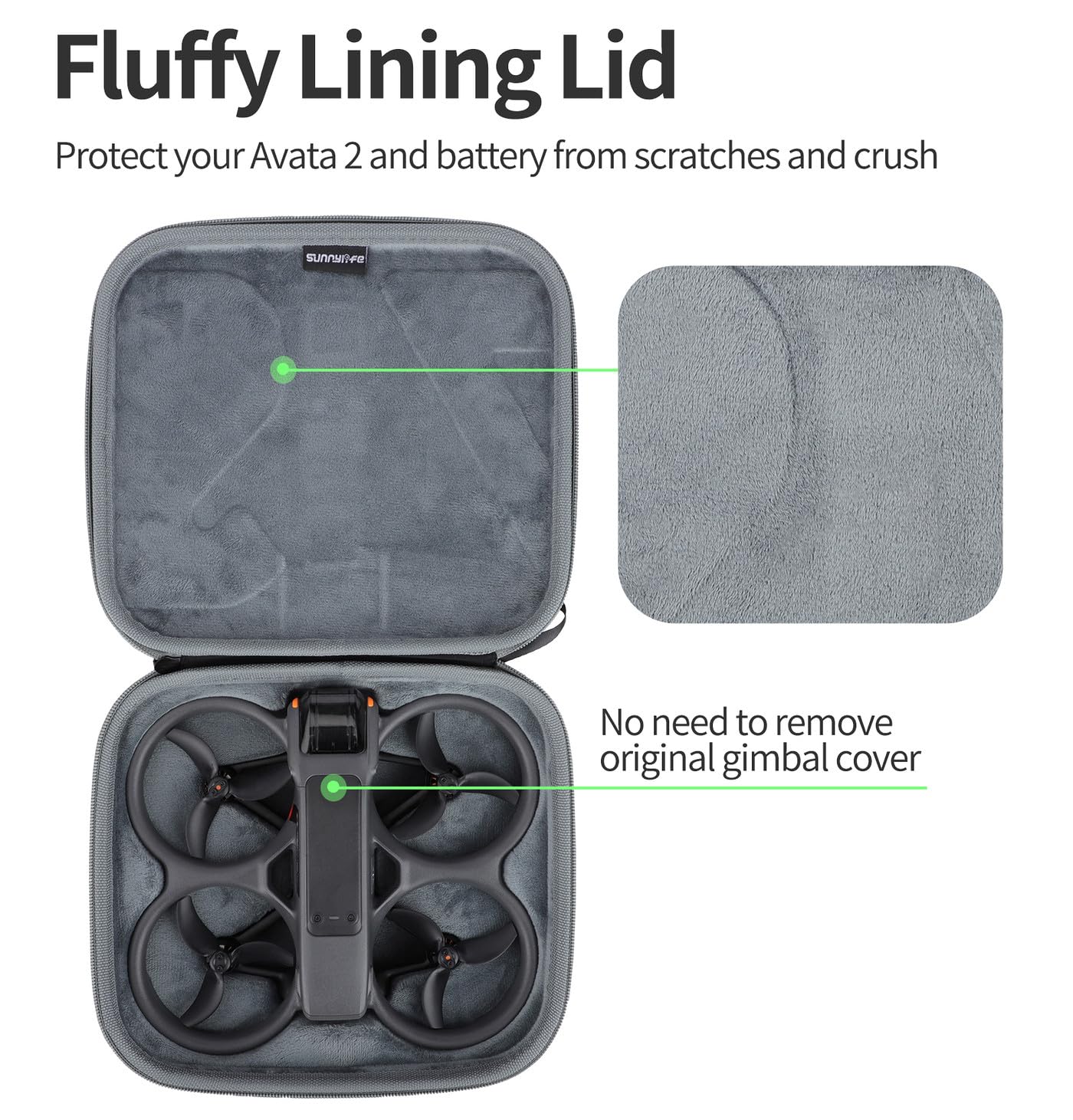 Sac à bandoulière résistant aux chocs et à l'abrasion pour DJI AVATA 2, Étui Avata 2, Ensemble de bagages