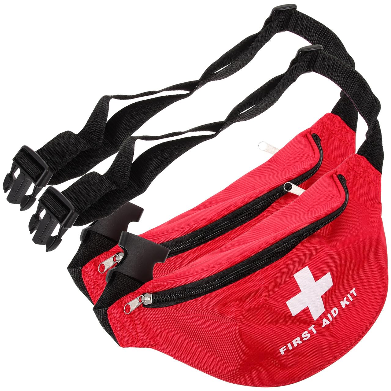 Abaodam Bolsa De Primeros Auxilios Bolsa Medica Vacia Bolsa De Emergencia Vacia Bolsa De Kits Médicos Bolsa De Medicina Bolsas De Medicina Tela De Nailon Rojo 2 Piezas X 4