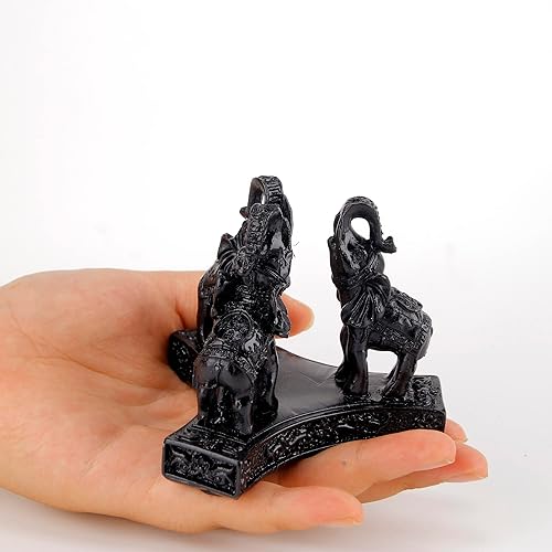 Miniatura 2 de Estatuilla de dos lobos plateados, soporte de exhibición de estatua de lobo aullador, soporte de base de esfera para bola de cristal, pedestal de