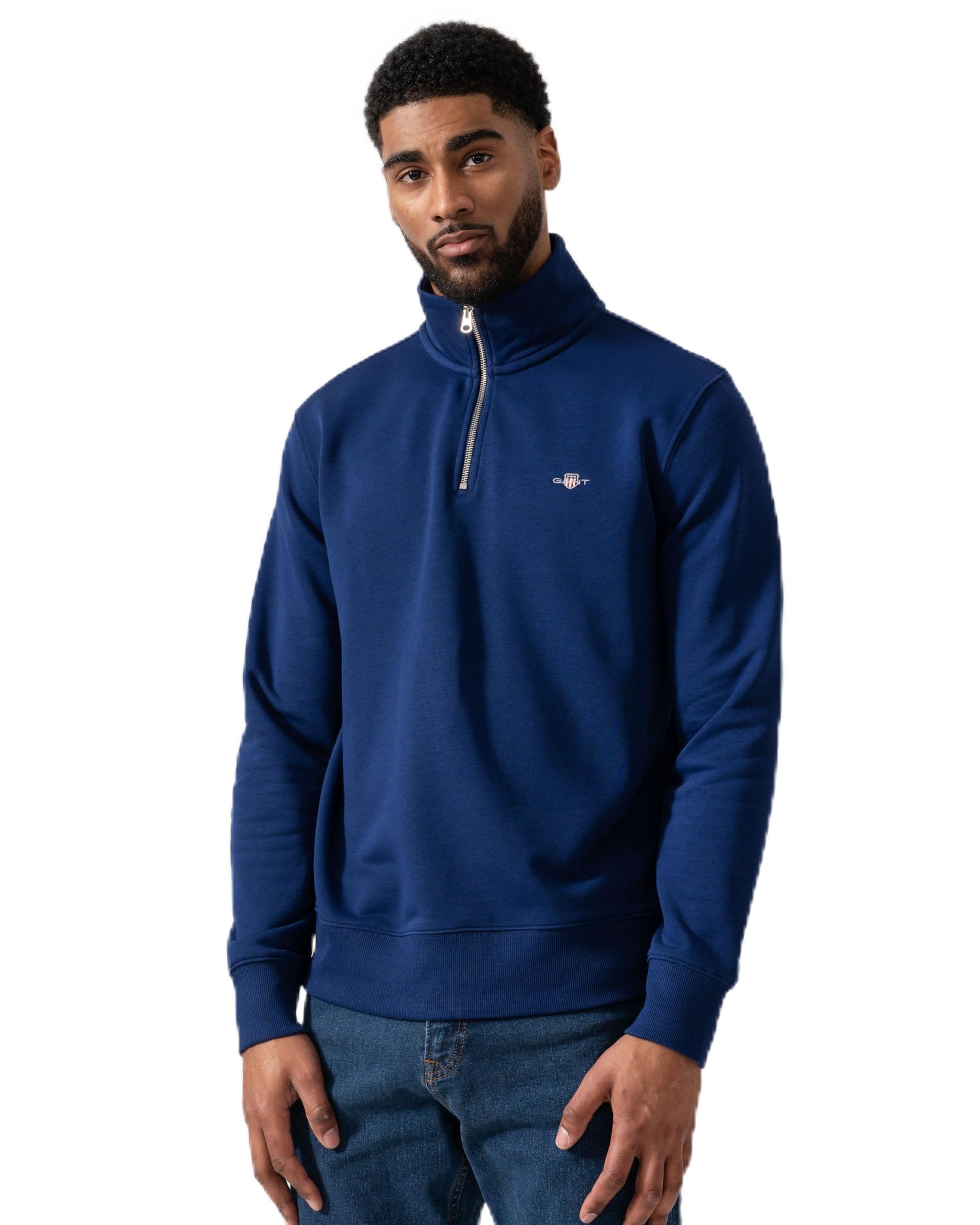 GANT Herren Reg Shield Half Zip Sweat Sweatshirt