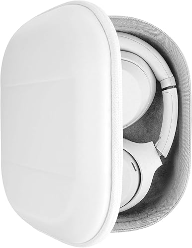 Geekria Shield - Funda para auriculares compatible con Sony WH1000XM4, WH1000XM3, WH-XB910N, MDR-1000X, funda de repuesto para llevar de viaje con