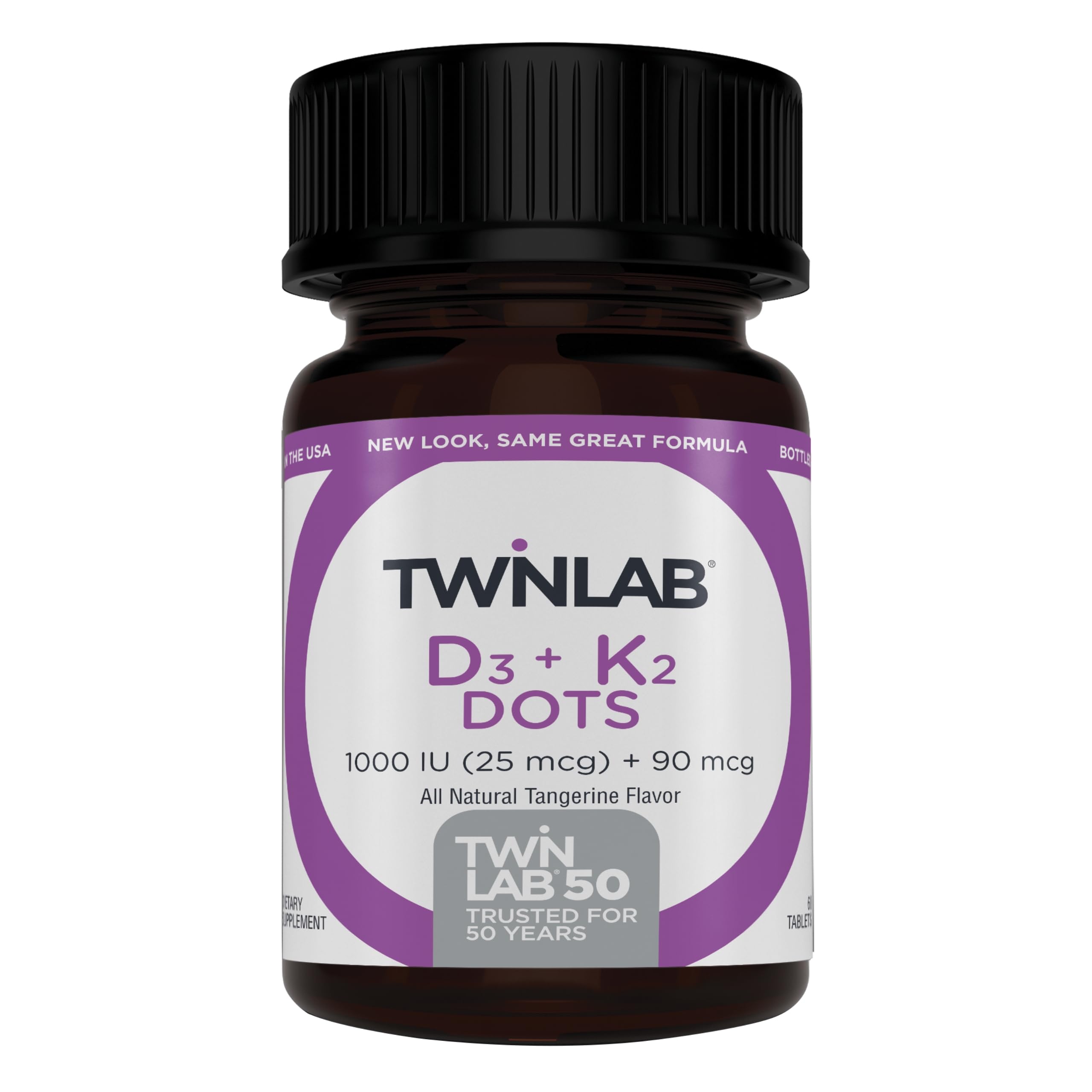 Amazon.com: Twinlab Vitamin D3 1000 + K2 Dots - Bone & Heart