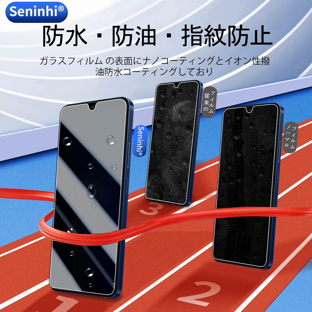 Amazon | 対応 Xiaomi Redmi 14C ガラスフィルム 指紋認証対応