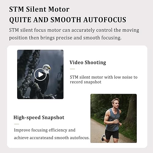 Miniatura 7 de VILTROX Lente APS-C de 0.906 in f/1.4 F1.4 E para Sony E, lente de enfoque automático STM APS-C de gran apertura para cámara Sony E-Mount A7 A7R A7C