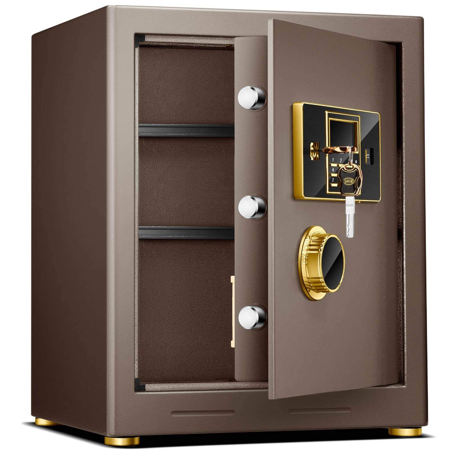 Electronic Digital Security Safe Box Solid Alloy Steel Construction Large Safes for Home Office Hotel