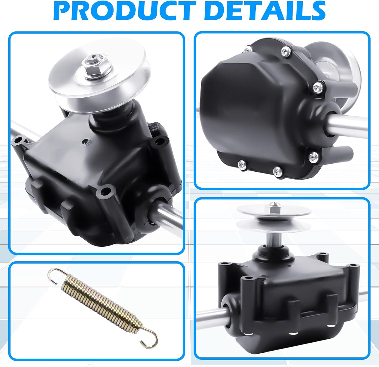 Lawn Mower Transmission 121-9178, Replaces1219178, 115-4652, 1154652, Compatible with Toro 55&22 Inch Recycler Lawn Mower, Fits Model 21762 21763 21764 21766