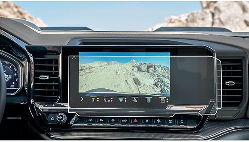 Miniatura 11 de CDEFG Protector de pantalla Silverado 2022-2025 2026 para Silverado Sierra Truck 2025 2026, protector de pantalla de 13.4 pulgadas, cubierta