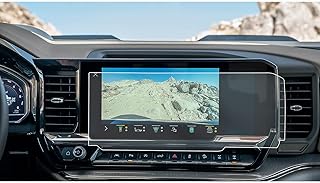 CDEFG 2022 2023 Silverado 1500 Pickup Truck 13.4IN Screen Protector for Chevy Silverado 1500 Touch Screen Protector Foils Display Protective Film 2022 2023 Silverado 1500 Truck Accessories LT RST LT Trail Boss LTZ ZR2 High Country(2PCS)