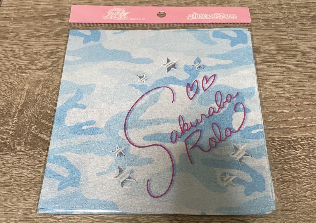 未開封 桜庭ローラ 好き！って気持ち タオル アイカツスターズ！ 桜庭
