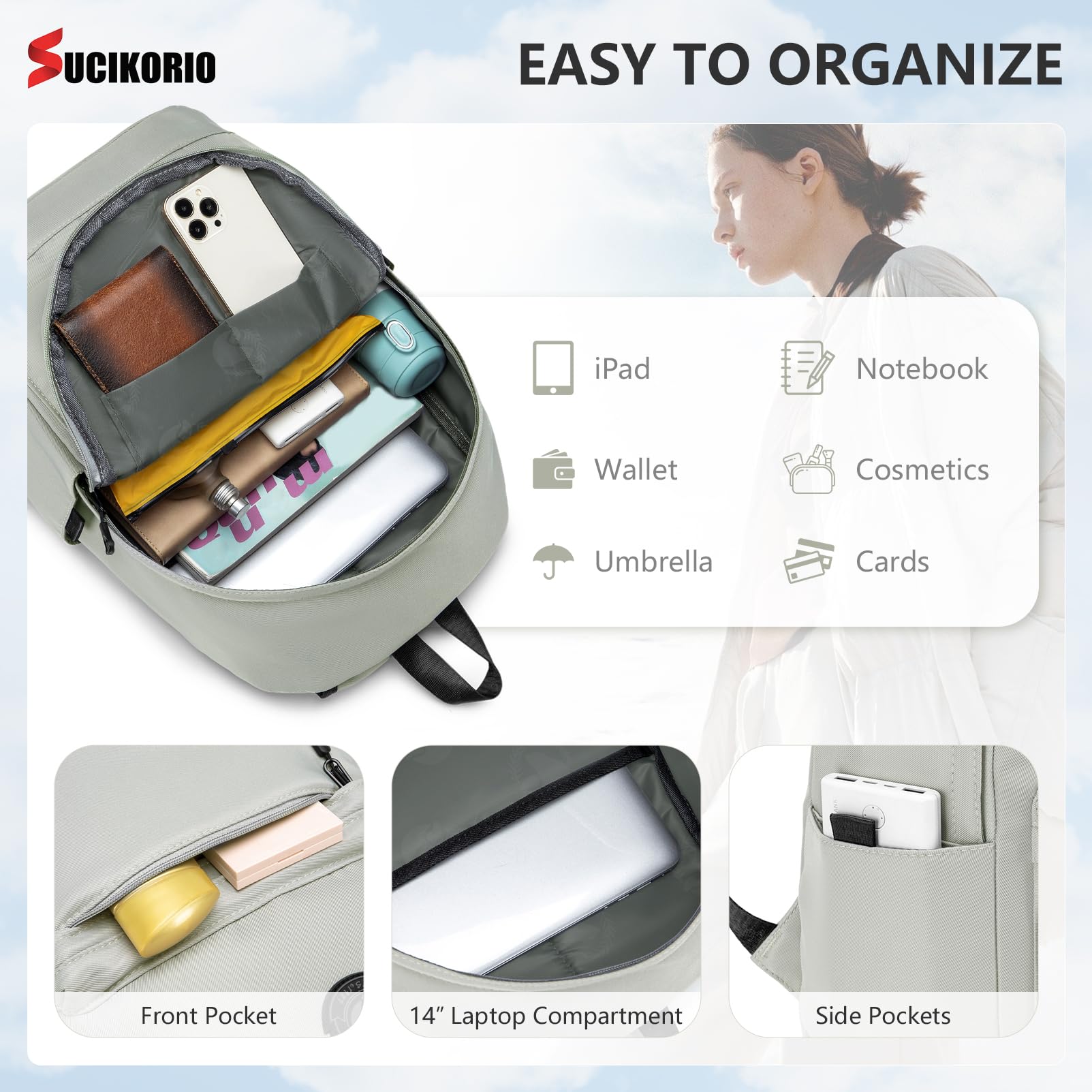 40x30x20cm Plecak Podróżny Wizzair Bagaż Podręczny Samolot, Wodoodporny Plecak Podróżny Oxford Z Przegrodą Na Laptopa 14 Cali Plecak Szkolny Daypack Dla Eurowings, Damski, Męski, Podróżny
